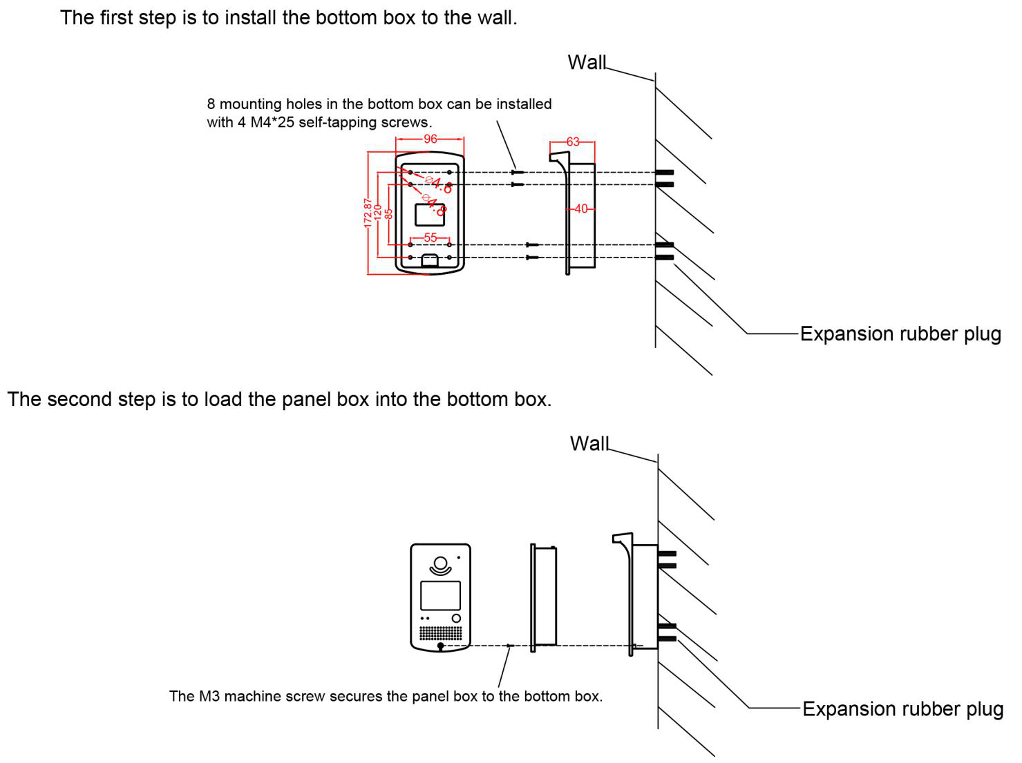 RFID Card Audio Intercom