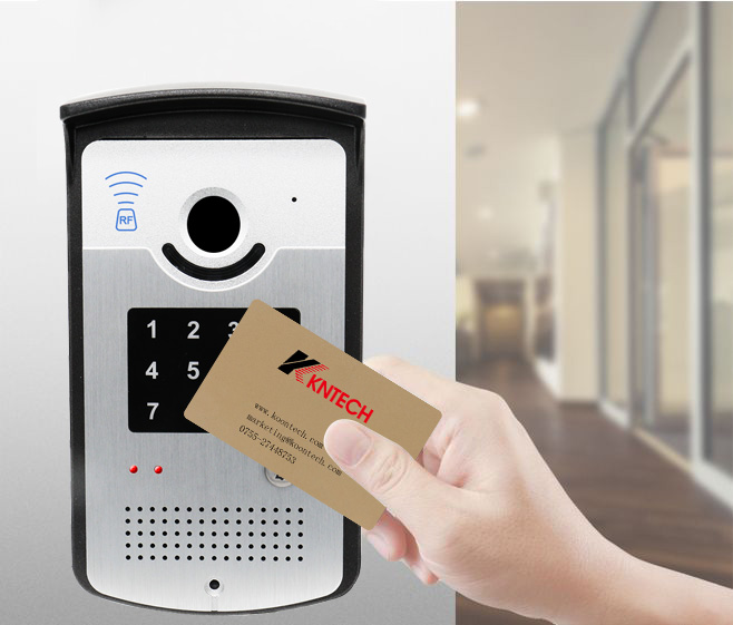 Interphone audio à carte RFID pour interphone anal