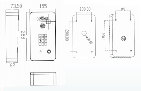 SIP door phone design