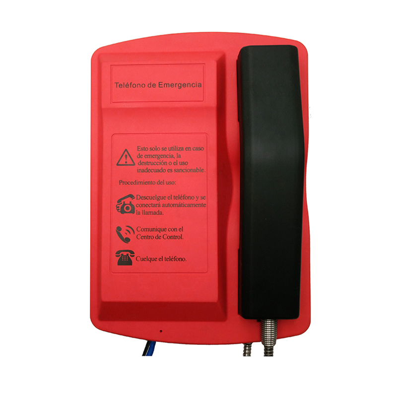 the red emergency telephone
