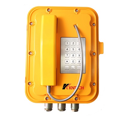 atex telephone inside view