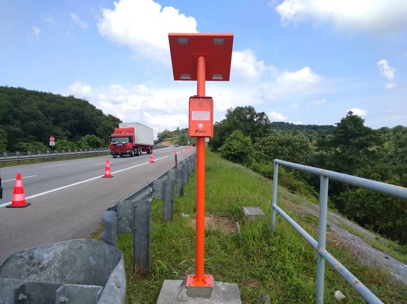 emergency call box highway