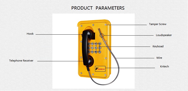 heavy duty telephone main view